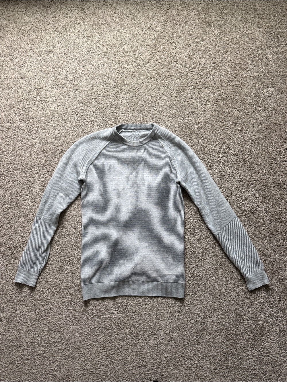 Lululemon Lightweight Crewneck Sweater - Light Gray